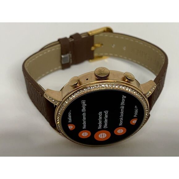 Fossil Gen 4 Authentic Digital Dial Smart Watch Custom Band FTW6011 ZA788 - Picture 8 of 12